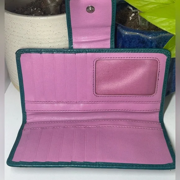 Fossil Teal and Dark Blue Wallet Duo - Picture 12 of 15